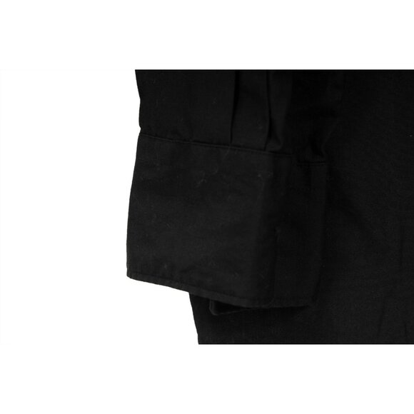 Comme Des Garcons CDG Mens 1986 ete Staff Button Down Shirt XL Black Cotton - Picture 3 of 8